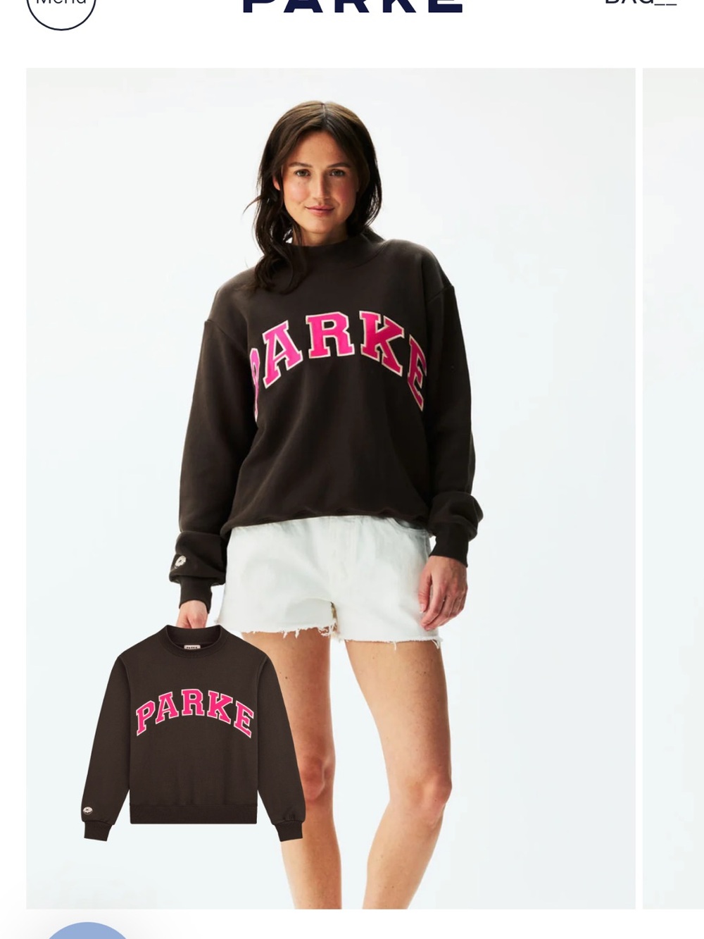Parke x Dunkin mockneck and cup set
